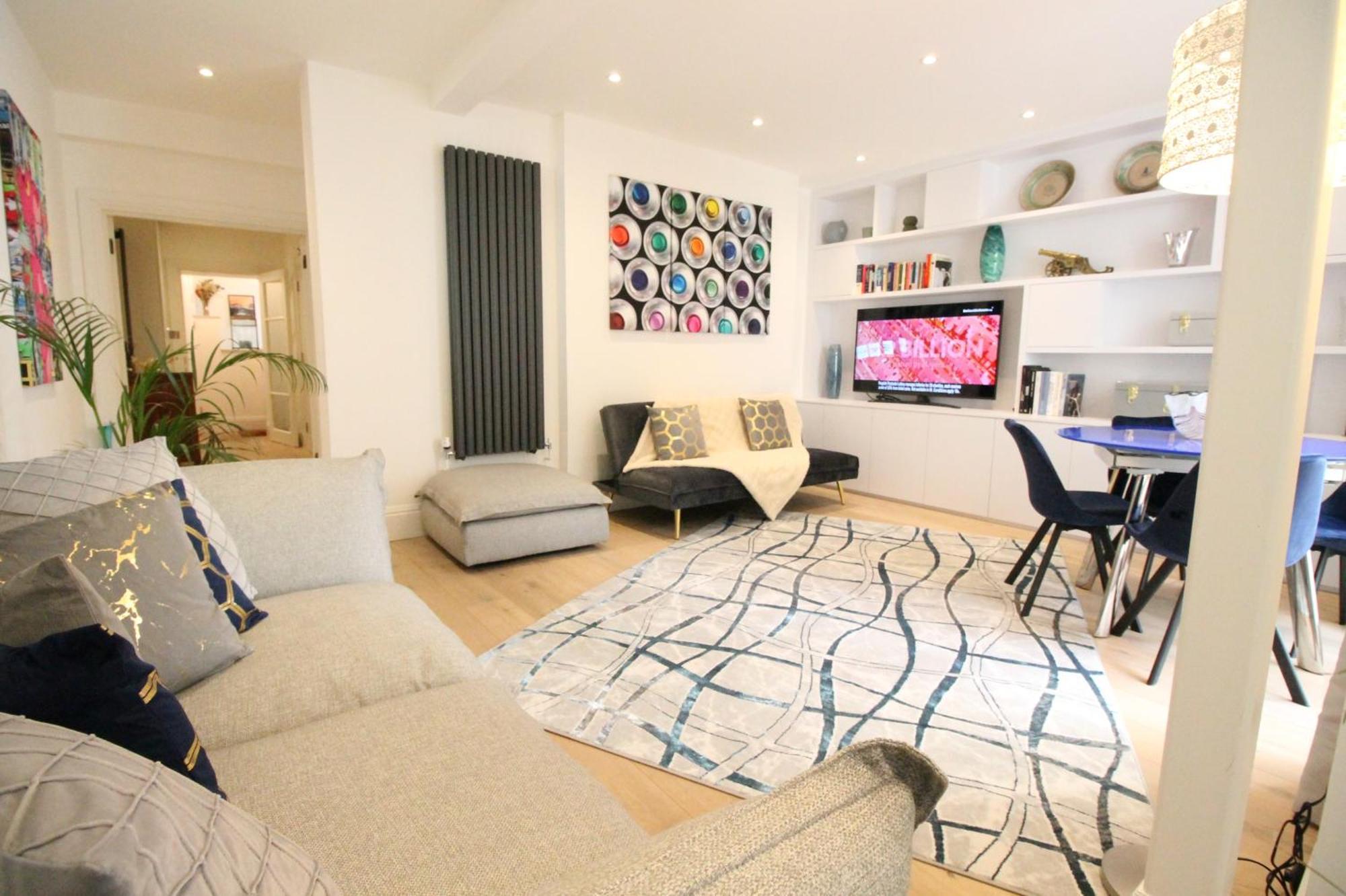 Trendy 2Bedroom And 2 Bathroom Flat, Quiet Nottinghill Street Londra Esterno foto