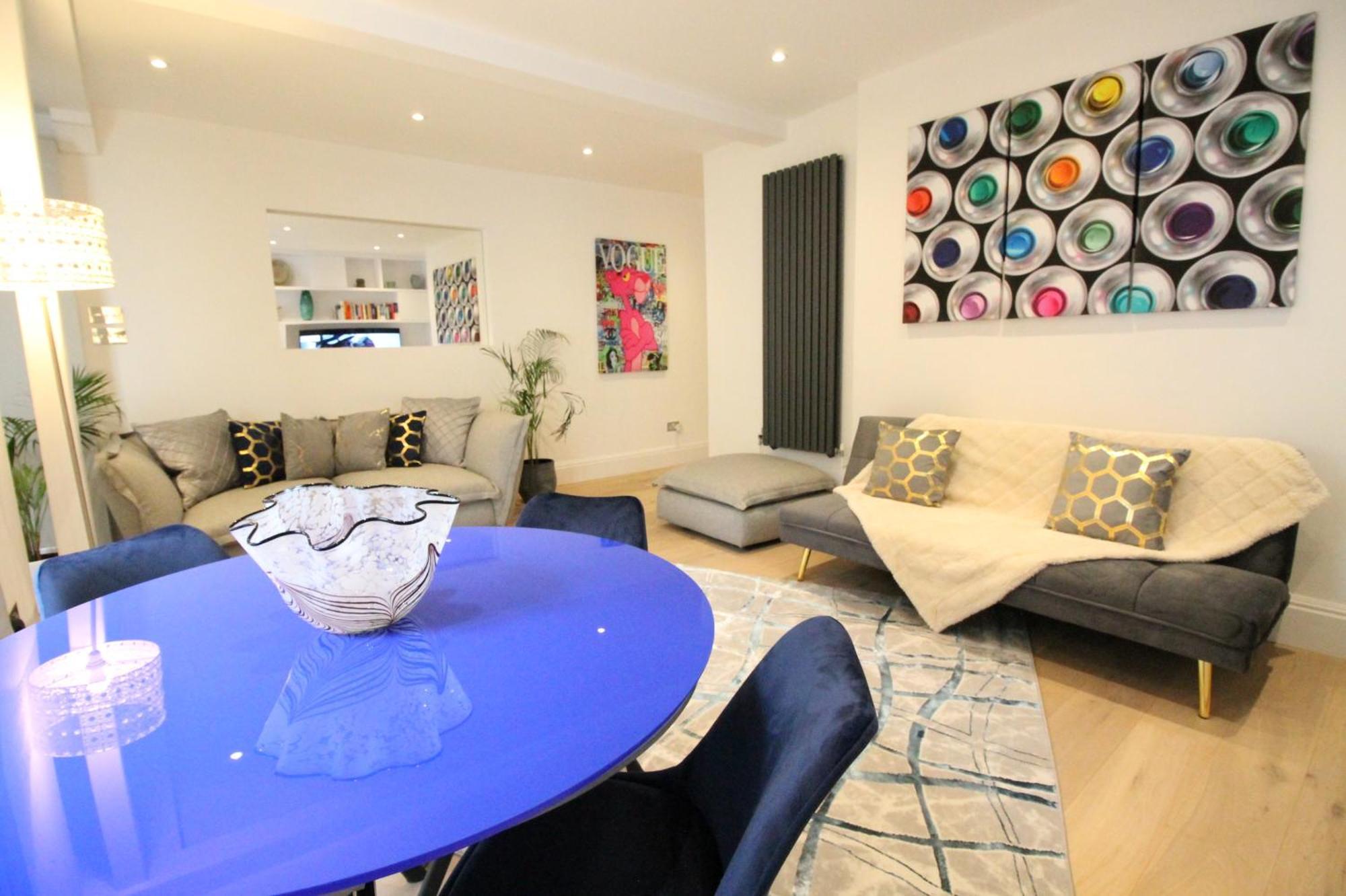 Trendy 2Bedroom And 2 Bathroom Flat, Quiet Nottinghill Street Londra Esterno foto